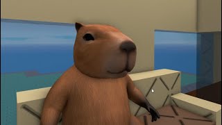 LA CAPIBARA QUE NO BAILABA SOLA EN ROBLOX [upl. by Elmer]