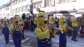 Guggemusig Schlammsuuger Sissach  Sissacher Fasnacht 09032014 [upl. by Heshum]