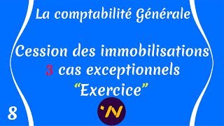 8 Cession des immobilisations amortissables comptabilité générale [upl. by Enirtak]