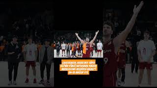 Galatasaray Yukatel Merkezefendi Belediyesi Basketi devirdi [upl. by Ainotahs]