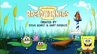 SpongeBob Sings The Breadwinners Theme Song [upl. by Paza]