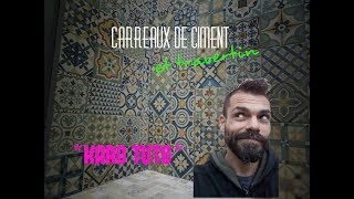 Comment poser du carrelage imitation carreaux de ciment [upl. by Anauqed]