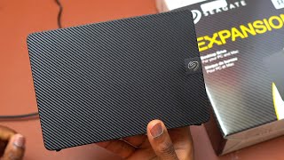 Seagate 8TB Expansion Desktop Review and Set up [upl. by Anailuig791]