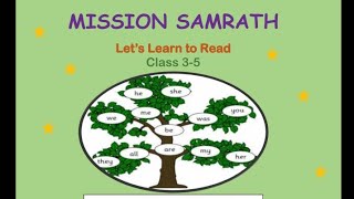 PSEB mission Samarth English class 35 pseb english [upl. by Yarezed153]