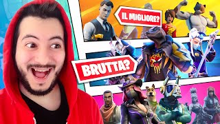 PAZZOX VOTA TUTTE LE SKIN PASS BATTAGLIA DI FORTNITE 🤔 [upl. by Ainoek]