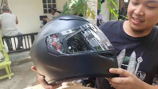 AGV K5 S Matt Black Full Face Helmet Unboxing [upl. by Anirehc]