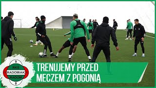 Trenujemy przed meczem z Pogonią RADOMIAKTV [upl. by Aixela]