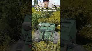 I Transformed My Tank Into A Bush Again 😂  War Thunder [upl. by Meehyr888]