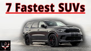 7 Fastest 060 American SUVs [upl. by Atela]