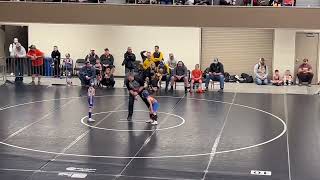 Levi wrestling State Invite Rochester 24 4624 1st grade [upl. by Lemcke]