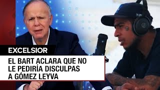 Lo querían matar porque habló de más El Bart sobre atentado contra Ciro Gómez Leyva [upl. by Bega]