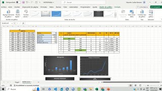 DISTRIBUCIÓN DE FRECUENCIAS EN EXCEL  TABLAS  GRÁFICOS E HISTOGRAMA EJEMPLO 3 [upl. by Onitnelav]