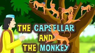 The Capseller and The Monkey  English Story For Kids  BedTime Stories  Short Stories [upl. by Angadreme]