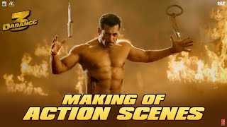 Dabangg 3 Making of Action Scenes  Salman Khan Sudeep Kiccha  Prabhu Deva  20th Dec19 [upl. by Ellehciram963]