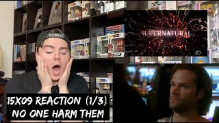 SUPERNATURAL  15x09 THE TRAP REACTION 13 [upl. by Jaquiss866]