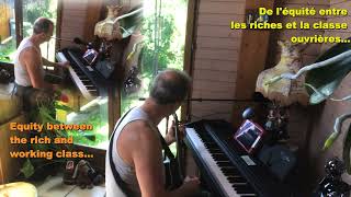 PW Chanson Politique Psychedelic Guitare Shiver et Piano Harmonium Olya du 29 06 2024 [upl. by Llednahs109]