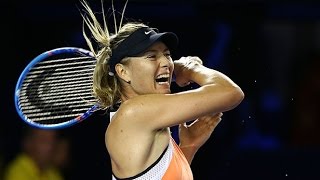 Maria Sharapova v Aliaksandra Sasnovich highlights 2R  Australian Open 2016 [upl. by Kipper306]