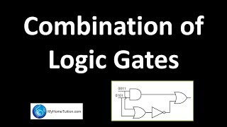 Combination of Logic Gates  Electronics [upl. by Wilhelm255]