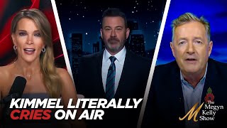 Jimmy Kimmel Literally Cries on Air While Late Night Hosts Melt Down Over Trump Win w Piers Morgan [upl. by Nnaylrebmik256]