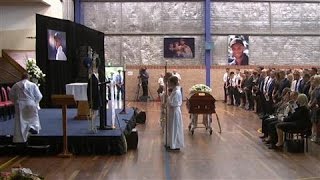 Thousands Gather for Phillip Hughes Funeral [upl. by Rawley]