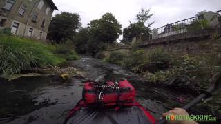 Urban Packrafting auf der Gera  Von Hochheim nach Erfurt City  HD 1080P [upl. by Nuawaj570]