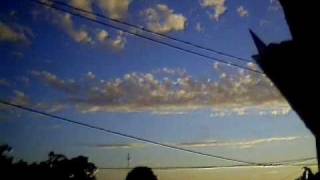 Altocumulus castellanus clouds visible from João Pessoa Paraíba timelapse  August 10 2010 [upl. by Yerrok]