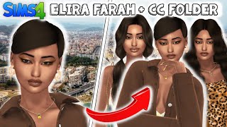 Elira Farah Mixed Ethnicity Sims  Sims 4 CAS  CC Folder amp Sim Download [upl. by Auqenaj590]