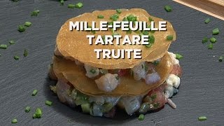 MILLEFEUILLE TARTARE TRUITE [upl. by Bautista]