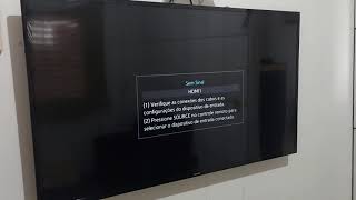 SMART TV SEM SINAL COMO RESOLVER 2024 [upl. by Markus]