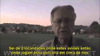 Ex agente especial do FBI fala sobre a chemtrails  Rastros Químicos no céu [upl. by Tarabar]