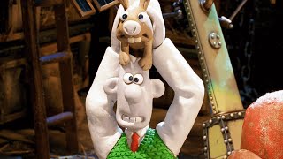 WALLACE amp GROMIT THE CURSE OF THE WERERABBIT Clip  quotRabbit Rehabilitationquot 2005 [upl. by Ysak]