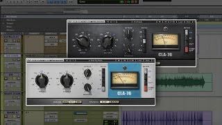 Parallel Compression for Drums with CLA76 and PuigTec EQ [upl. by Revlis792]