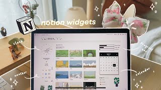 2023 NOTION TUTORIAL  How to Embed Widgets to Notion for Free with Indify [upl. by Cowley682]