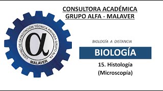 15 Histología Microscopía [upl. by Eneiluj881]