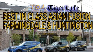 TOA ASIAN FUSION RESTAURANT FARMINGDALE HUNTINGTON VILLAGE LONG ISLAND NEW YORK TIGERLYFE LIFESTYLE [upl. by Suivatal]