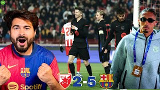 THIS BARCA IS ILLEGAL 😍  Red Star 25 Barca Match Review [upl. by Enyrehtak]