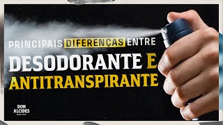 Diferenças entre Desodorantes e Antitranspirantes [upl. by Halas606]