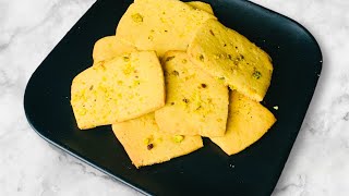 Crunchy Soan Papdi Biscuits  Snacks Recipe [upl. by Akino]