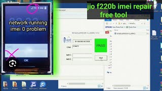 jio f220b imei repair free tool jio f220b flashing and hang on logo fix all jio model [upl. by Alurd]