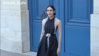 Araya A Hargate  Giambattista Valli Haute Couture FW 2425 fashion show in Paris  24062024 [upl. by Myranda]