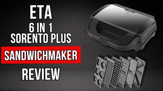 Vielseitig und kraftvoll Der ETA Sorento Plus 6in1 Sandwichmaker im Review [upl. by Revilo]