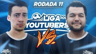 FIFA 16  MUUH X RODRIGOL  LIGA DOS YOUTUBERS  Rodada 11 [upl. by Adelia]