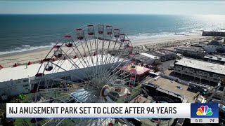 NJ amusement park set to close after 94 years  NBC New York [upl. by Nathalie562]