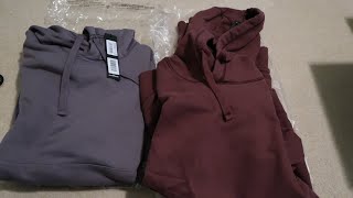 STONE ISLAND HOODED SWEATSHIRT GREY  BROWN PICKUPUNBOXING [upl. by Candra]