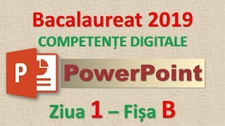 Competente digitale 2019 ziua 1 PowerPoint [upl. by Karla]