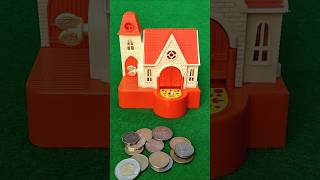 New cat house coin collect ATM bank safe money JT458 shorts [upl. by Mccormac800]