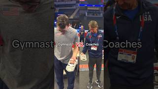 Grip strength challenge at Olympic Trials 💪🏼USAGTrials24 ParisOlympics olympics gymnastics [upl. by Radke]