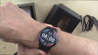 Riversong Motive 3C Smartwatch review KW77 [upl. by Anatniuq935]