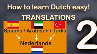 How to learn Dutch easy nt2 💡VERTAAL 2🇳🇱 learndutch inburgeringsexamen staatsexamen nederland [upl. by Lehcim788]