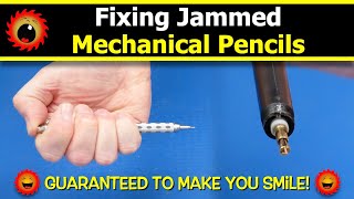 How to Fix Jammed Mechanical Pencils with Humor [upl. by Nnylyahs]